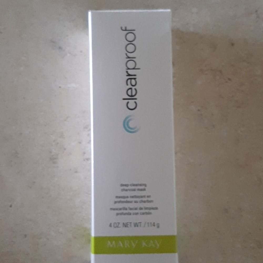Mary Kay Clearproof charcoal mask.